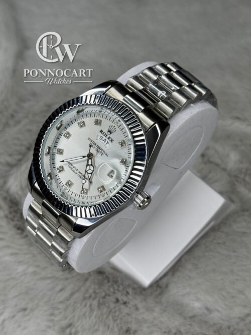 Premium Rolex Watch (Silver) - Image 2